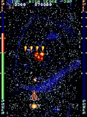 Thunder Blaster (Japan) screen shot game playing